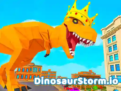 Peli DinosaurStorm.io verkossa