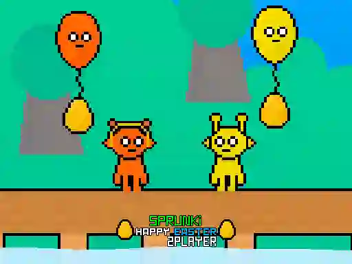 Peli Sprunki Happy Easter 2Player verkossa