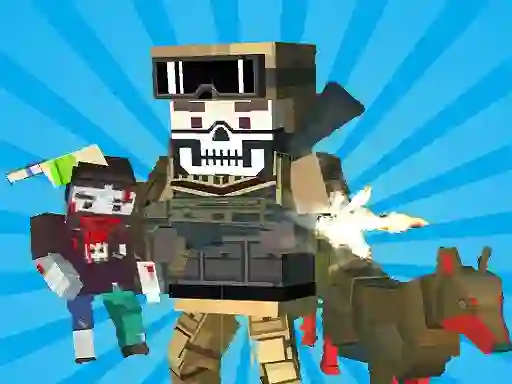 Peli Crazy Pixel Apocalypse 9 verkossa