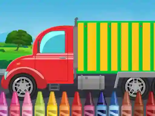 Peli Truck Coloring verkossa