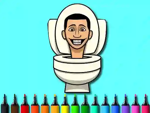 Peli Color Skibidi Toilet verkossa