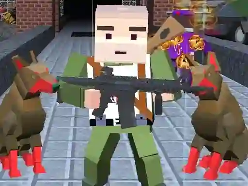 Peli Pixel Apocalypse Survival Online verkossa