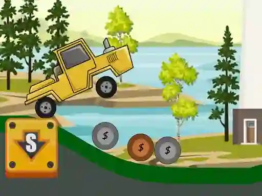 Peli Hill Climb Tractor 2D verkossa
