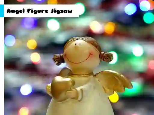 Peli Angel Figure Jigsaw verkossa