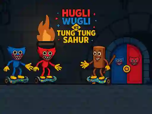 Peli Hugli Wugli vs Tung Tung Sahur verkossa