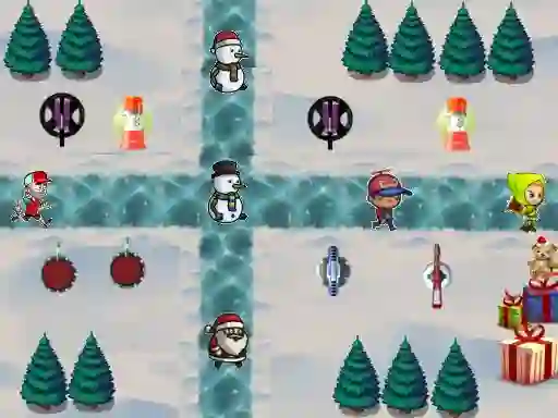 Peli Christmas Defense verkossa