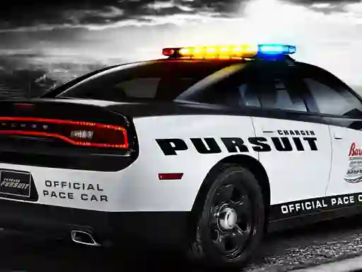 Peli Police Cars Slide Puzzle verkossa