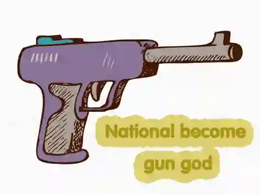 Peli National become gun god verkossa