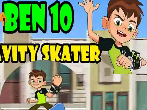 Peli Ben 10 Gravity Skater verkossa