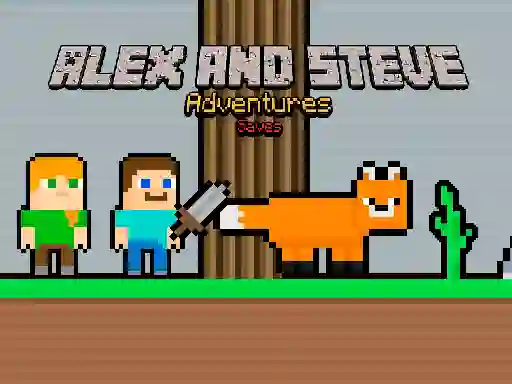 Peli Alex and Steve Adventures Saves verkossa