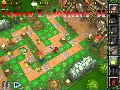 Peli Tower Defense verkossa