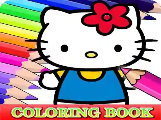 Peli Coloring Book for Hello Kitty verkossa