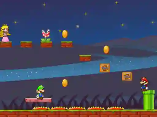 Peli Mario Bros Save Princess verkossa