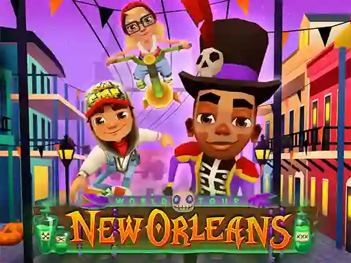 Peli Subway Surfers New Orleans verkossa