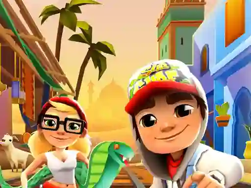 Peli Subway Surfers World Tour: Marrakesh verkossa