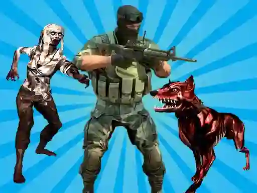 Peli Good Guys VS Bad Boys Zombie verkossa