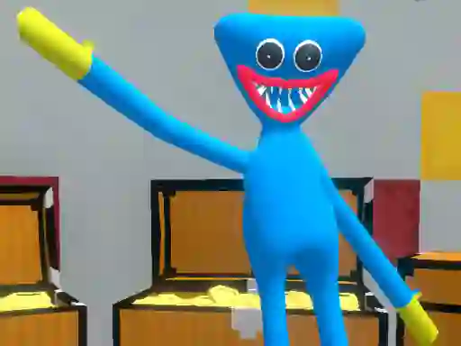 Peli Huggy Survival Parkour verkossa