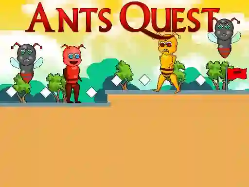 Peli Ants Quest verkossa