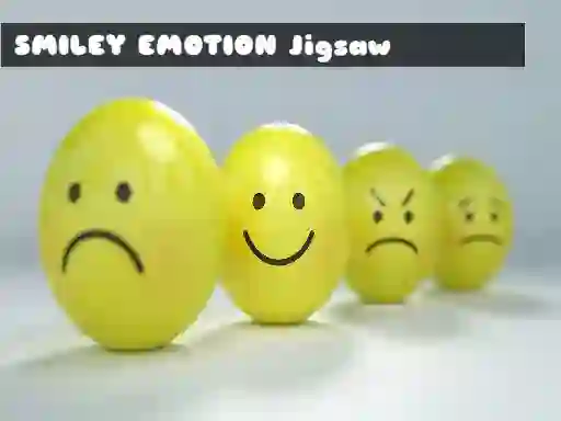 Peli Smiley Emotion jigsaw verkossa
