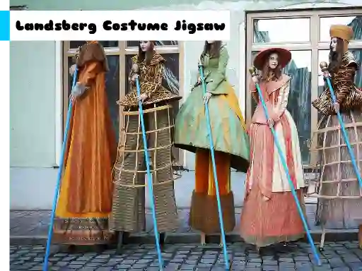 Peli Landsberg Costume Jigsaw verkossa