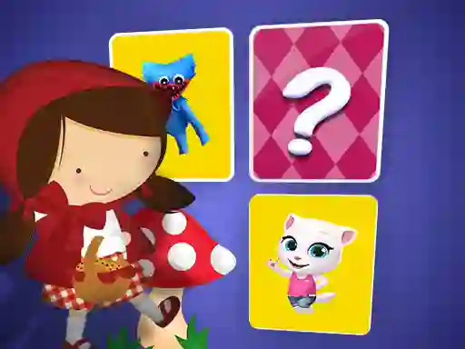 Peli Little Red Riding Hood Memory Card Match verkossa