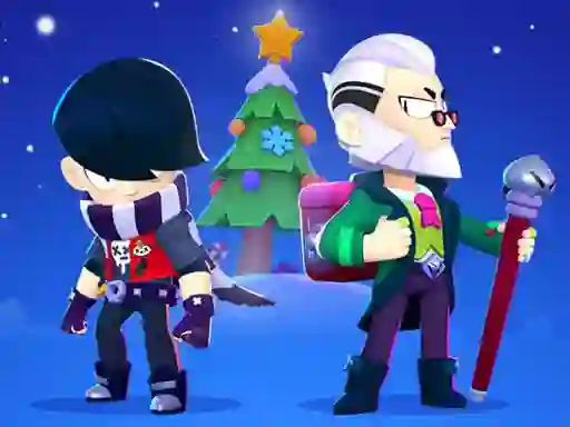 Peli Brawl Stars Christmas Coloring verkossa