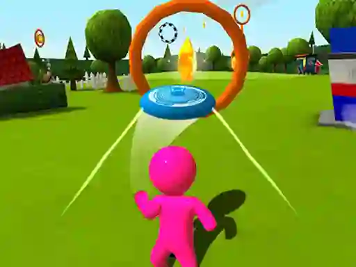 Peli Frisbee 3D verkossa