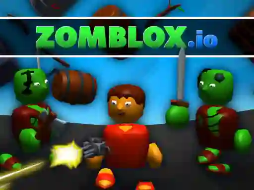 Peli Zomblox.io verkossa