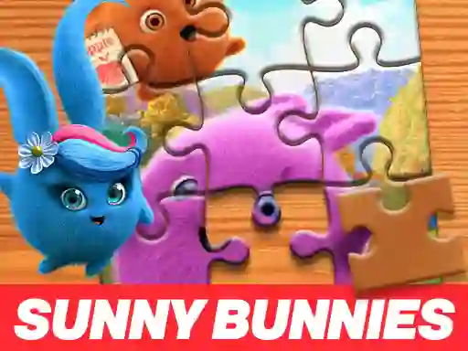 Peli Sunny Bunnies Jigsaw Puzzle verkossa