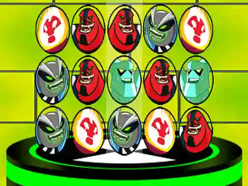 Peli Ben 10 Match 3 Aliens verkossa