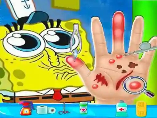 Peli Spongebob Hand Doctor verkossa