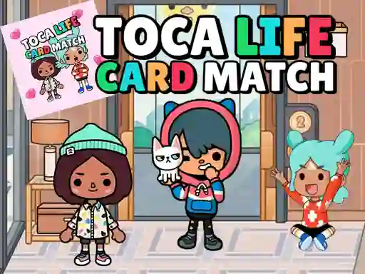 Peli Toca Life Memory Card Match verkossa