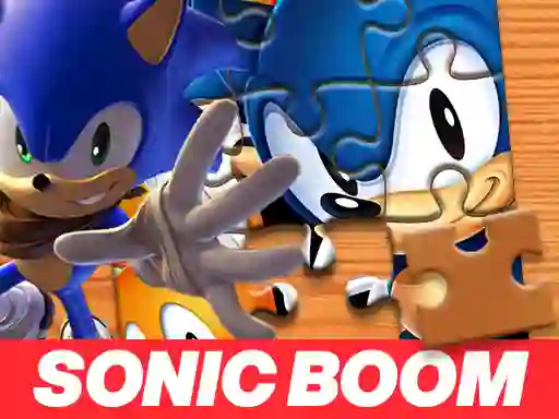 Peli Sonic Boom Jigsaw Puzzle verkossa