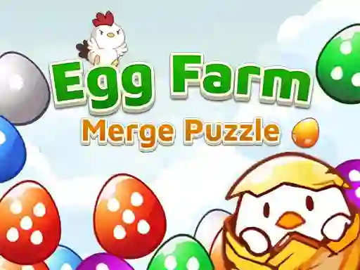 Peli Egg Farm Merge Puzzle verkossa