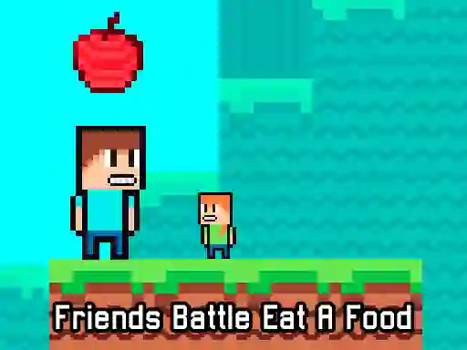Peli Friends Battle Eat A Food verkossa