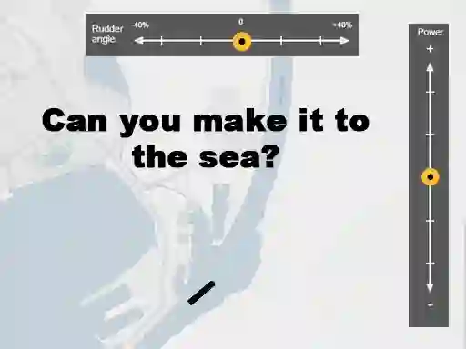 Peli Suez Canal Simulator verkossa