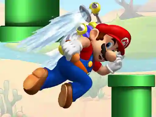 Peli Super Flappy Mario verkossa
