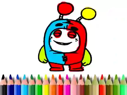 Peli Back to School: OddBods Coloring Book verkossa