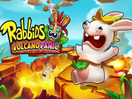 Peli Rabbids Volcano Panic verkossa