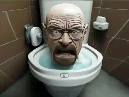 Peli Funny Skibidi Toilet Face verkossa