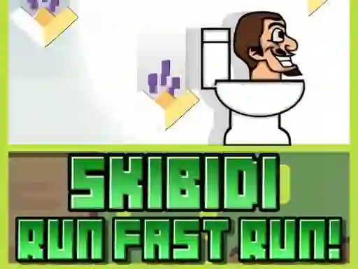 Peli Skibidi Run Fast Run! verkossa