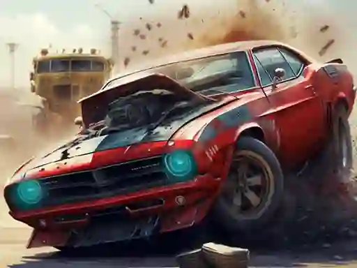 Peli Extreme Car Crush verkossa