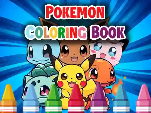 Peli Pokemon Coloring Book verkossa