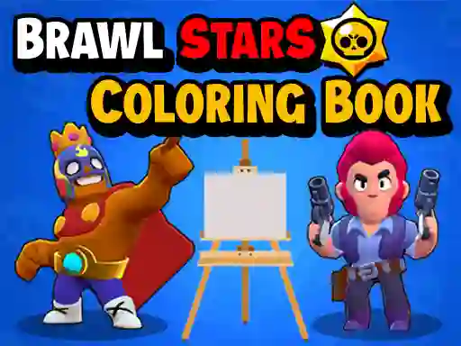 Peli Brawl Stars Coloring Books verkossa