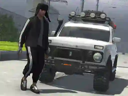 Peli Russian Taz Driving 3 verkossa