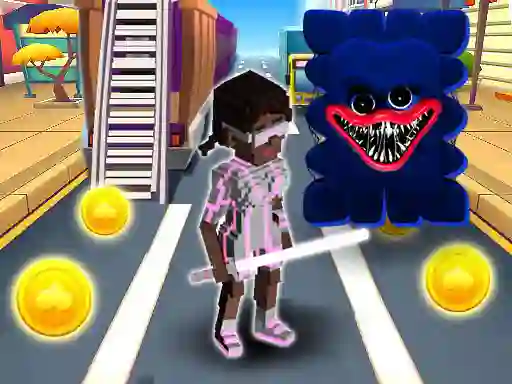 Peli City Runner 3D.io verkossa