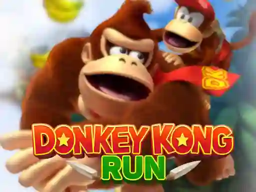 Peli Donkey Kong Run verkossa