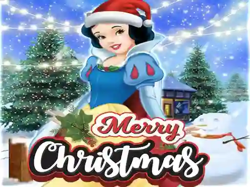 Peli Snow White Xmas DressUp verkossa