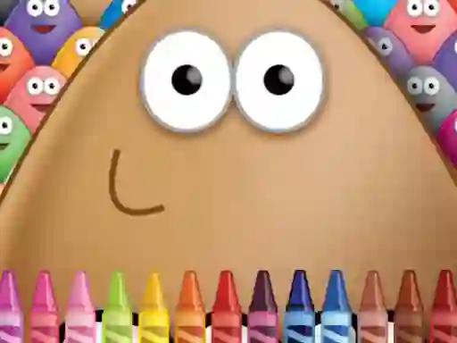 Peli Pou Coloring verkossa