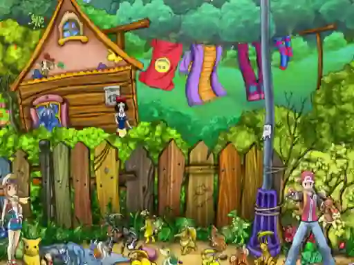 Peli Hidden pokemon verkossa